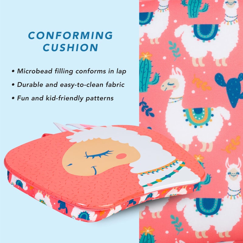 LAPGEAR Lap Pets Lap Desk for Lilâ€™ Kids - Llama - Fits up to 11.6 Inch Laptops - Style No. 46749 - Image 4